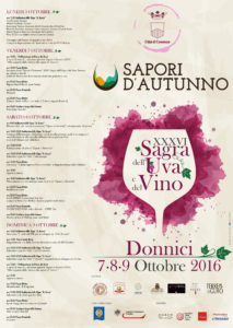 SAGRA DONNICI 2016 _ MANIFESTO PROGRAMMA